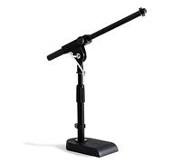 Stage Rocker Powered by Hamilton SR610111 Microphone Stand for Large Drum - Black
