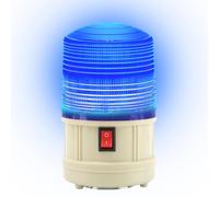 Stage Strobe Lights - Wireless LED Warning Beacon, Emergency Magnetic Light (Blue) for Home Parties or Industrial Use