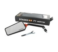 Stage6 F1 Scooter Mirror M8 left, black fits for Aerox Speedfight SR50
