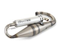 Stage6 Pro Replica MK2 Exhaust System for Minarelli Vertical Silver