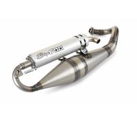 Stage6 Pro Replica MK2 Exhaust System for Piaggio Silver