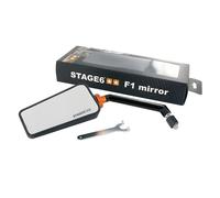 Stage6 Scooter mirror F1 M8 left carbon matt Universal Aerox Speedfight SR50