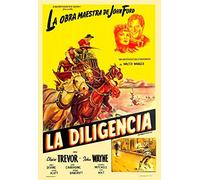 Stagecoach 1939 Blu-Ray Spanish Import, Plays in English, John Wayne, Claire Trevor, Andy Devine, Ford La Diligencia