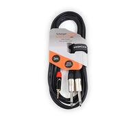 StageCore 3.5mm Mini Jack to 2x 1/4" Jack Professional Audio Cable (3m)