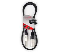 StageCore 6.35mm Mono Jack Plug to Male XLR Cable