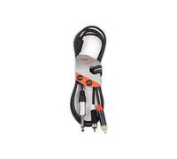 StageCore 6.35mm Mono Jack to 2 x RCA Cable 1.5m
