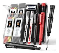 STAGEEK 2.8mm Mechanical Carpenter Pencils with Sharpener, 2 Pack