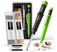 STAGEEK 2.8mm Mechanical Carpenter Pencils with Sharpener, Storage Case