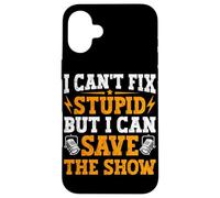 Stagehand Backstage Crew Stage Tech Case for iPhone 16 Plus