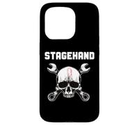 StageHand Skull Wrench Design Backstage Theater Tech Crew Case for iPhone 15 Pro