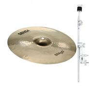 Stagg 10" Sensa Medium Splash Cymbal & Gear4music Grabber Arm