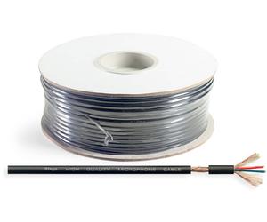 Stagg 100 Meter 2 Conductor Mic Cable On Drum