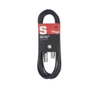 Stagg 10ft. MIDI Cable - Male DIN Plug /Male DIN Plug - Metal, 3m