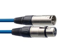 Stagg 10M/33F Blue Mic Cable XLR Female-XLR Male