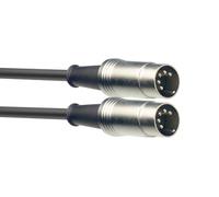Stagg 10M/33Ft Midi Cable Metal Din/Din Male