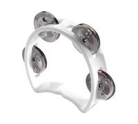 Stagg 12834 4 Big Jingles Mini Tambourine - White