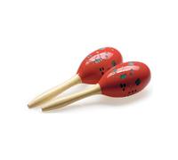 Stagg 28cm Wood Maracas Red