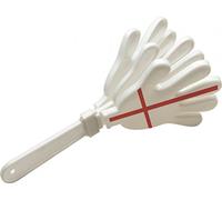 Stagg 15655 "England Go-Go" Plastic Hand-Clapper - White