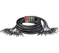 Stagg 15ft. Multicore Cable - 16 x Mono Phone Plug / 16 x Mono Phone Plug