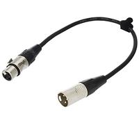 Stagg 19310 30 cm 3 Pin Male to Female XLR Patch Cable