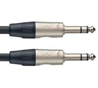 Stagg 1M/3Ft Audio Cable Stereo Plug DLX