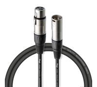 Stagg 1M / 3ft XLR to XLR Cable, 3-Pin Male to Female, Suitable for Microphone, PA System, Audio Mixer, Studio Monitors, Audio Recording