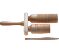 Stagg 2-Tone Wood Agogo Bell+Mallet