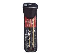 Stagg 15161 43 cm 17-Inch Rattan Vibraphone Mallet with Hard Wool Wrapped Head (Pair of 2)