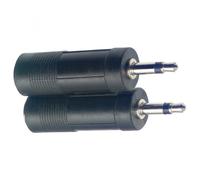 Stagg 2 x Female Jack / Male Minijack Adaptor