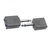 Stagg 2 x Stereo Phone Jacks to 1 x Mono Phone Plug