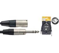 Stagg 20375 1 m 1x Stereo Jack/XLR Male Audio Cable