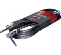 Stagg 20ft. S-Series, phone-plug/angled phone-plug, deluxe Instrument cable