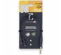 Stagg 21408 10 cm 1x Stereo Jack Male/2x Mini Socket Splitter Y-Adapter Cable