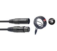 Stagg 22385 S Series 20 m Dam XLR Female/XLR Male Cable - Black