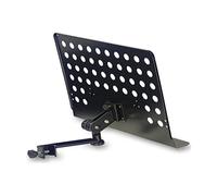 Stagg 25014513 Large Music Stand Plate with Arm, MUS-ARM 2, Black