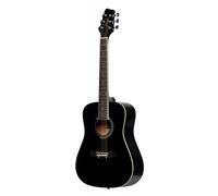 Stagg SA20D 3/4 Sized Ac. Guitar - Black - LH