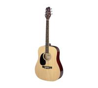 Stagg 3/4 Size Dreadnought Acoustic Guitar - Natural - Left Handed