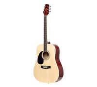 Stagg 4/4 Dreadnought Acoustic Guitar-Natural