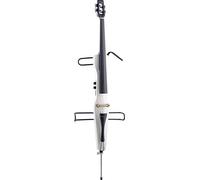 Stagg 4/4 electric cello with gigbag, white