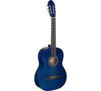 Stagg 4/4 Full Size Classical Spanish Nylon String Guitar, Matt Blue Finish