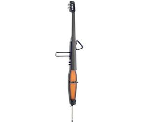 Stagg 4/4 Full Size, Solid Wood Professional Electric Cello with Gig Bag, Black Finish