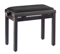 Stagg 49-59 cm Adjustable Piano Bench - High Gloss Black