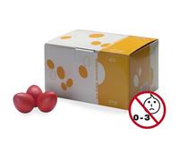 Stagg 50 Egg Shakers Matte Red