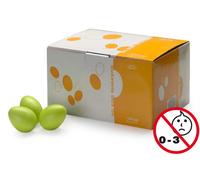 Stagg 50 Pieces Egg Shaker,Green,Mat