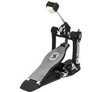 Stagg 52 Series Single Kick Bass Drum Pedal, 4-Way Beater, Double Chain, Memory Lock, Included Drum Key