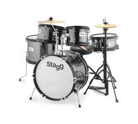 Stagg Tim Jr 5/16B Black Junior Drum Set