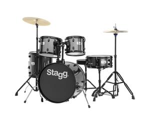 Stagg 5pc 20 Drum Kit Black