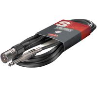 STAGG SAC3PXMDL - Audio patch cable - 3 meters - 1x XLR male/1x jack male - 6.3 mm