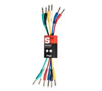 Stagg 6 Piece-30cm/1Ft-Patch Cable Moulded Plug