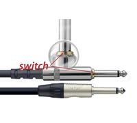 Stagg 6M/20F Guitar/Inst Cable WithSwitch Dl